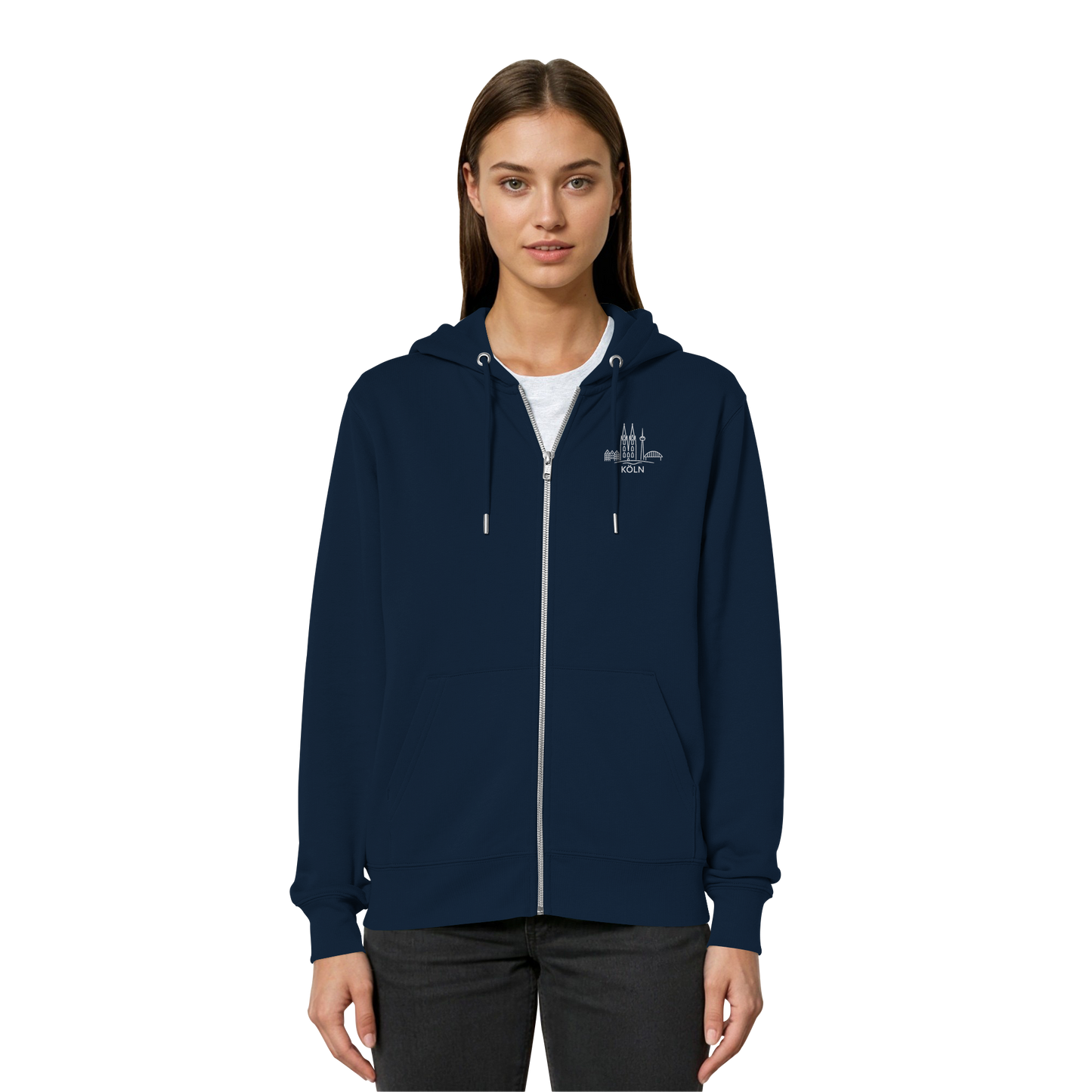 Köln Skyline Stick - Organic Relaxed Zipper