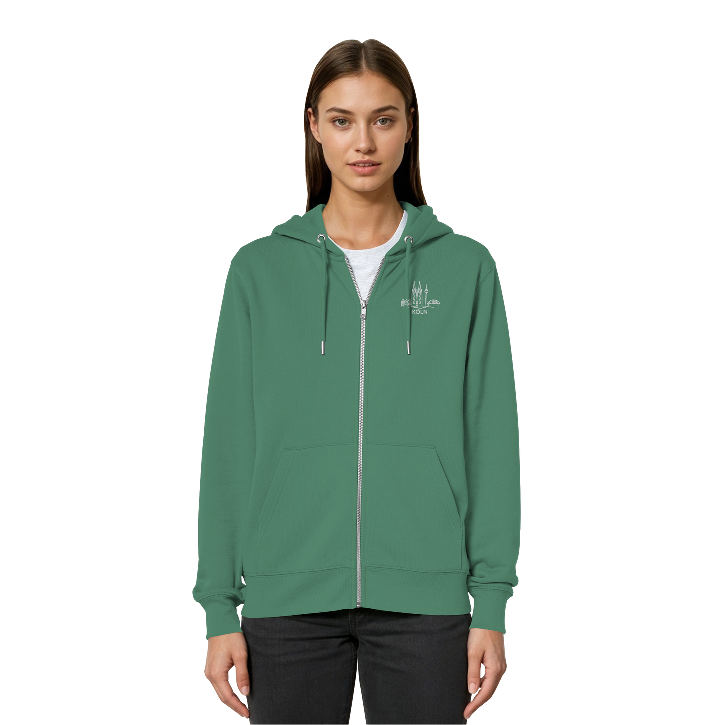 Köln Skyline Stick - Organic Relaxed Zipper