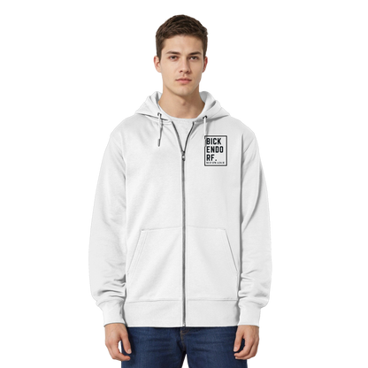 Bickendorf Koordinaten (kleiner Druck auf der Brust) - Organic Relaxed Zipper