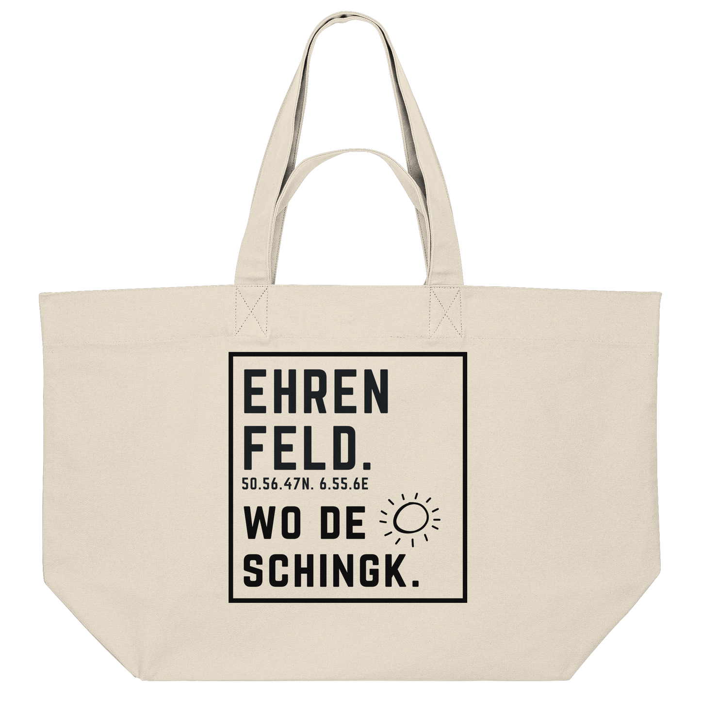 Wo de Sonn schingk - Ehrenfeld Druck - Accessoires - Organic Shopping-Bag