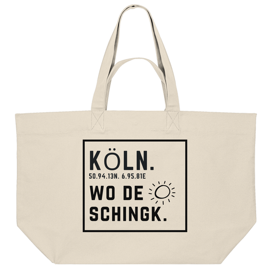 Wo de Sonn schingk - Köln Druck - Accessoires - Organic Shopping-Bag