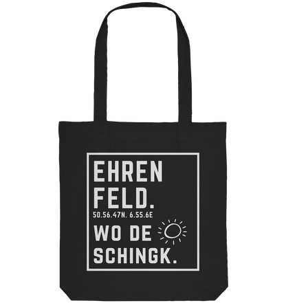 Wo de Sonn schingk - Ehrenfeld Druck - Organic Tote-Bag