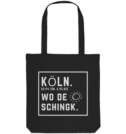 Wo de Sonn schingk - Köln Druck - Organic Tote-Bag