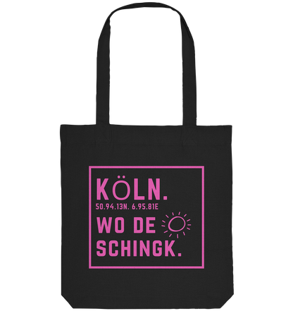 Wo de Sonn schingk - Köln Druck  - Organic Tote-Bag