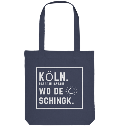 Wo de Sonn schingk - Köln Druck - Organic Tote-Bag
