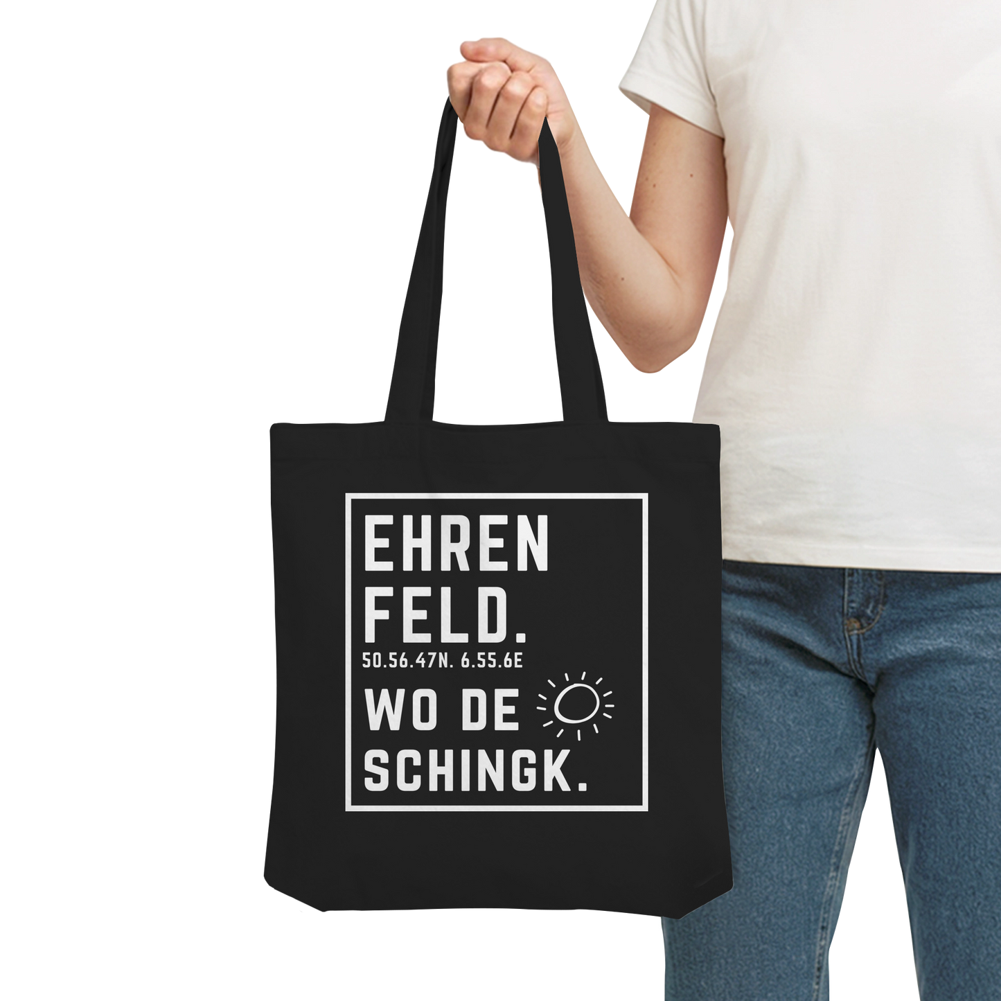 Wo de Sonn schingk - Ehrenfeld Druck - Organic Tote-Bag