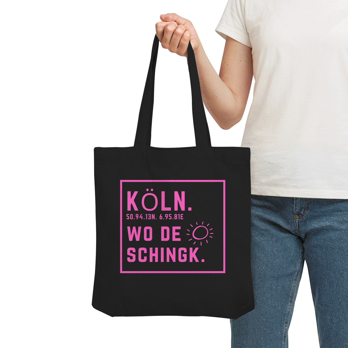 Wo de Sonn schingk - Köln Druck  - Organic Tote-Bag
