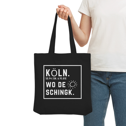 Wo de Sonn schingk - Köln Druck - Organic Tote-Bag