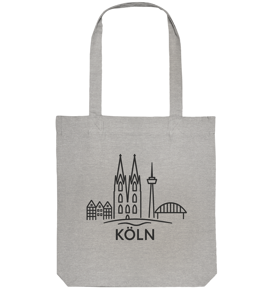 Köln Skyline (Druck) - Accessoires - Organic Tote-Bag