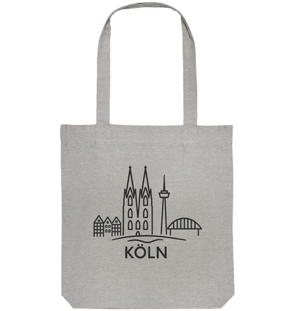 Köln Skyline (Druck) - Accessoires - Organic Tote-Bag