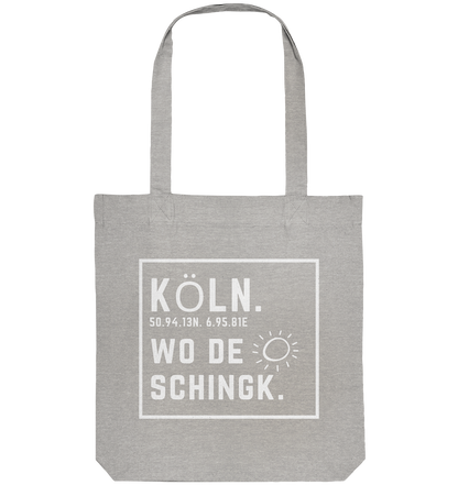 Wo de Sonn schingk - Köln Druck - Organic Tote-Bag