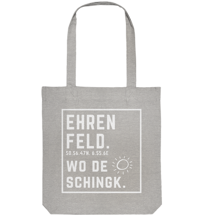 Wo de Sonn schingk - Ehrenfeld Druck - Organic Tote-Bag