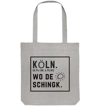 Wo de Sonn schingk - Köln Druck - Accessoires - Organic Tote-Bag