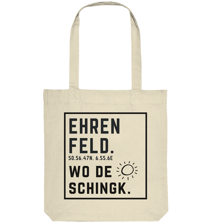 Wo de Sonn schingk - Ehrenfeld Druck  - Organic Tote-Bag