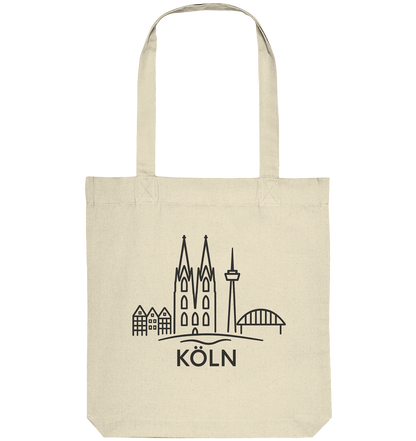 Köln Skyline (Druck) - Accessoires - Organic Tote-Bag