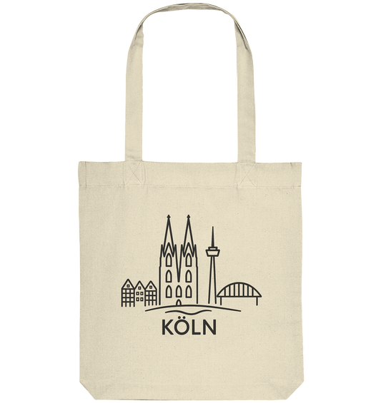 Köln Skyline (Druck) - Accessoires - Organic Tote-Bag