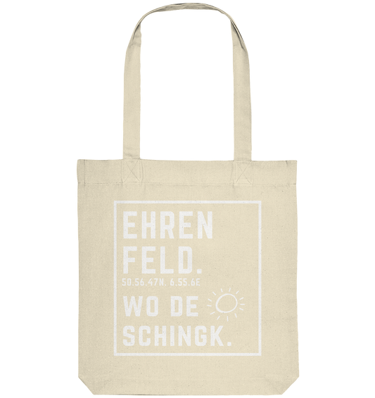 Wo de Sonn schingk - Ehrenfeld Druck - Organic Tote-Bag