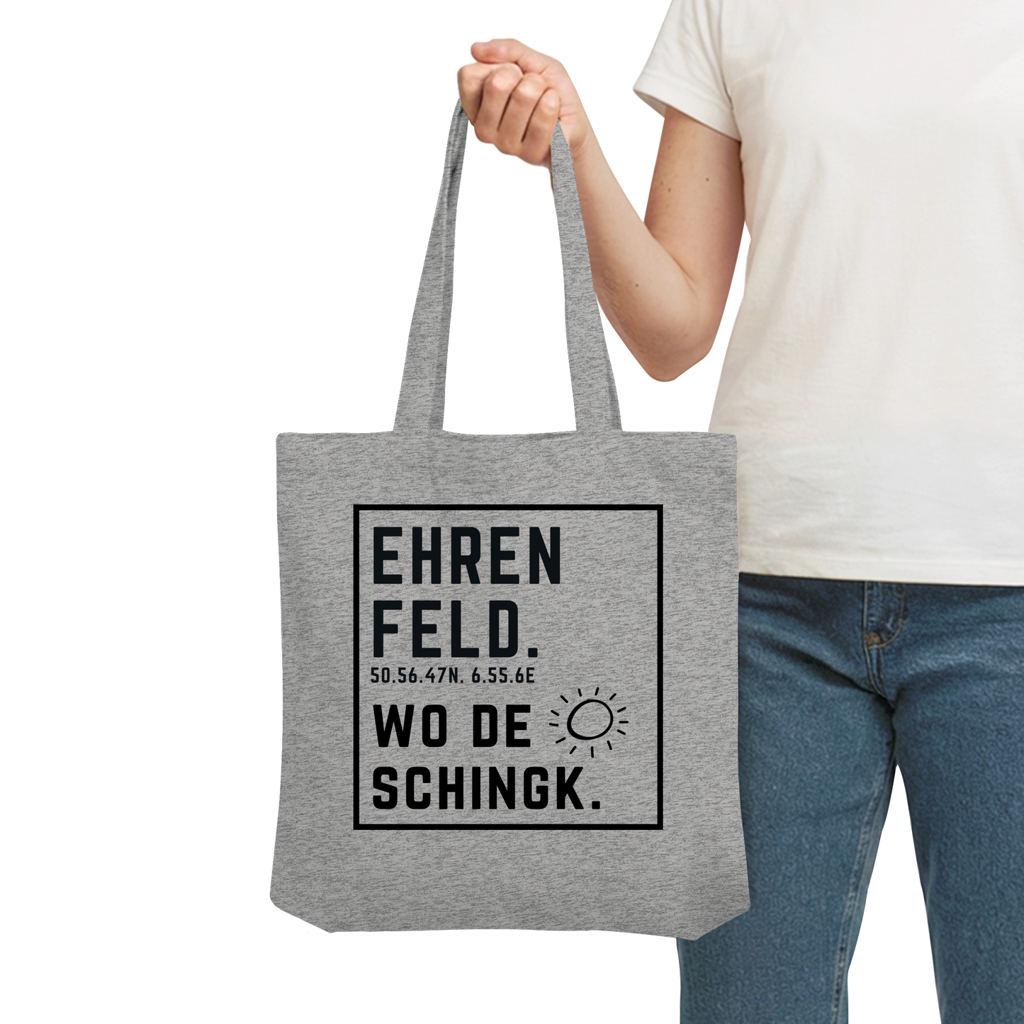 Wo de Sonn schingk - Ehrenfeld Druck  - Organic Tote-Bag