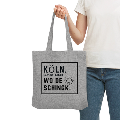 Wo de Sonn schingk - Köln Druck   - Organic Tote-Bag
