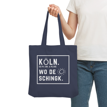 Wo de Sonn schingk - Köln Druck - Organic Tote-Bag