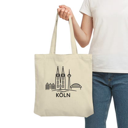 Köln Skyline (Druck) - Accessoires - Organic Tote-Bag