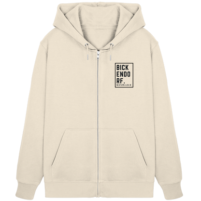 Bickendorf Koordinaten (kleiner Druck auf der Brust) - Organic Zipper