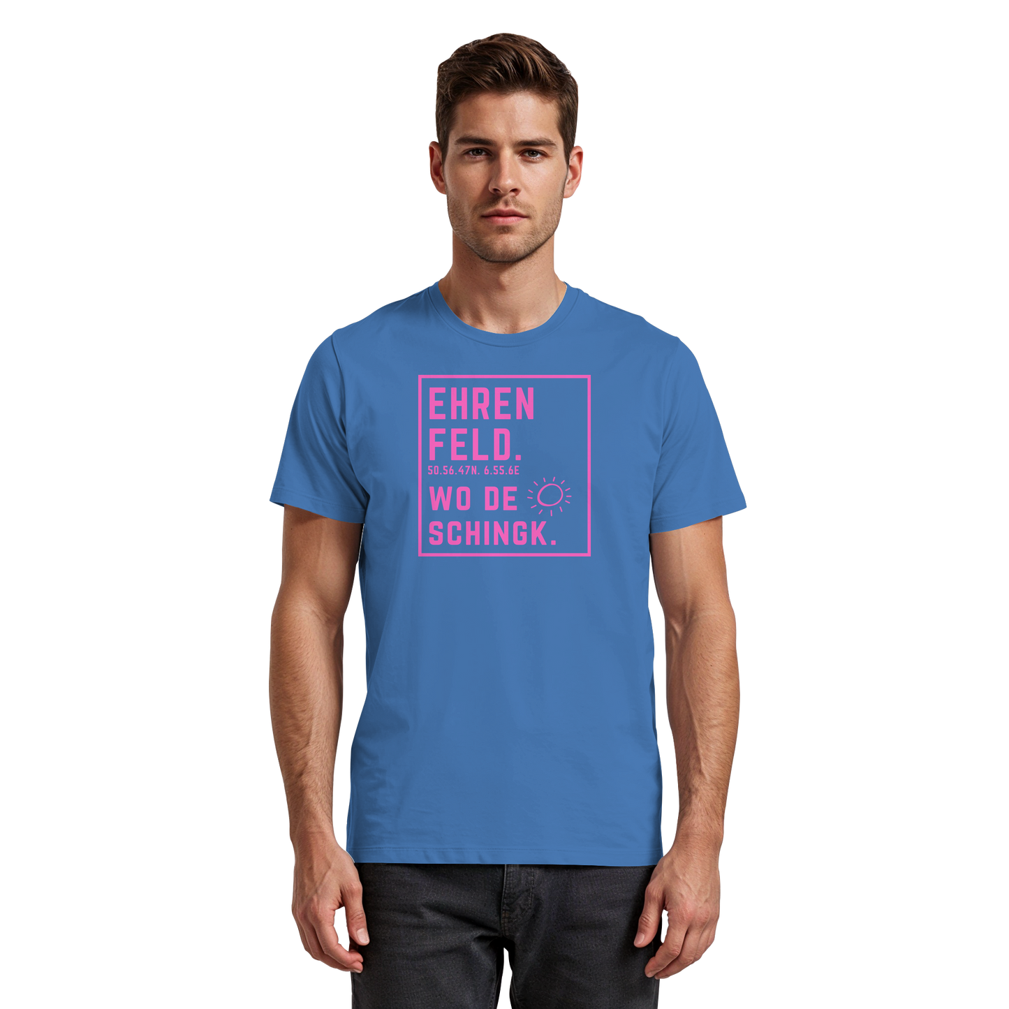 Wo de Sonn schingk - Ehrenfeld Druck   - Premium Classic T-Shirt