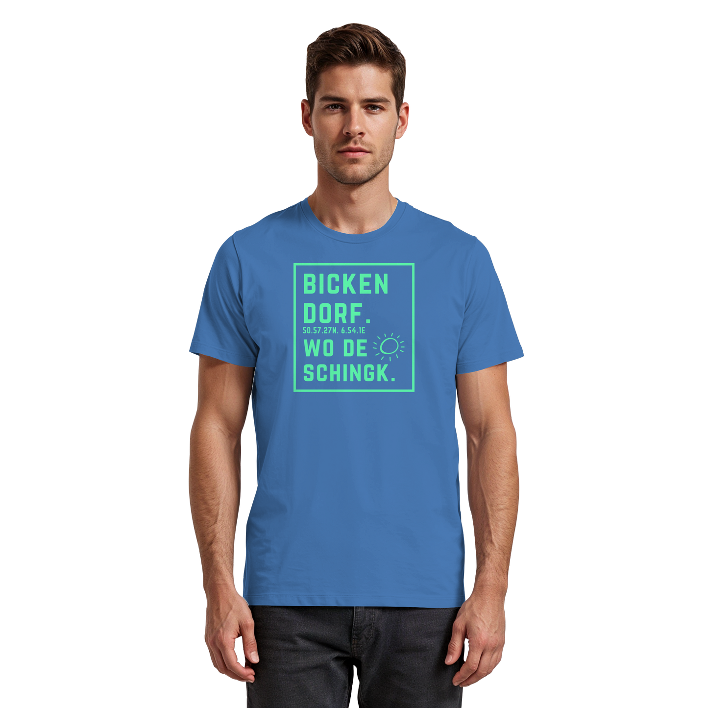 Wo de Sonn schingk - Bickendorf Druck - Premium Classic T-Shirt