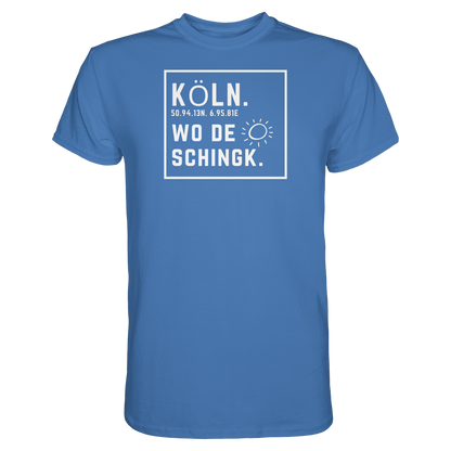 Wo de Sonn schingk - Köln Druck - Premium Classic T-Shirt