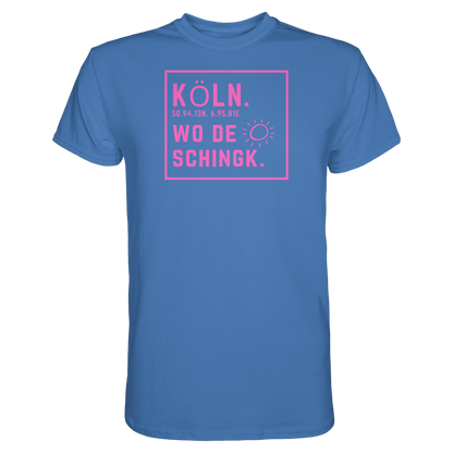 Wo de Sonn schingk - Köln Druck  - Premium Classic T-Shirt