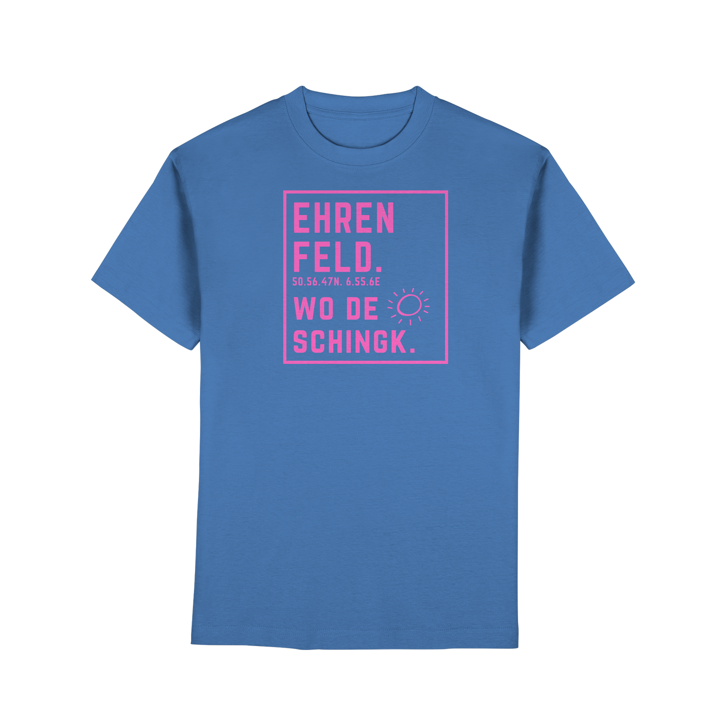Wo de Sonn schingk - Ehrenfeld Druck   - Premium Classic T-Shirt