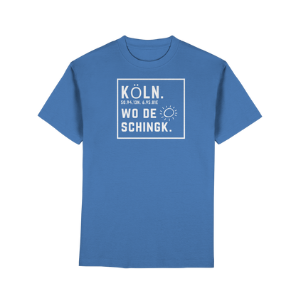 Wo de Sonn schingk - Köln Druck - Premium Classic T-Shirt
