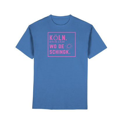 Wo de Sonn schingk - Köln Druck  - Premium Classic T-Shirt