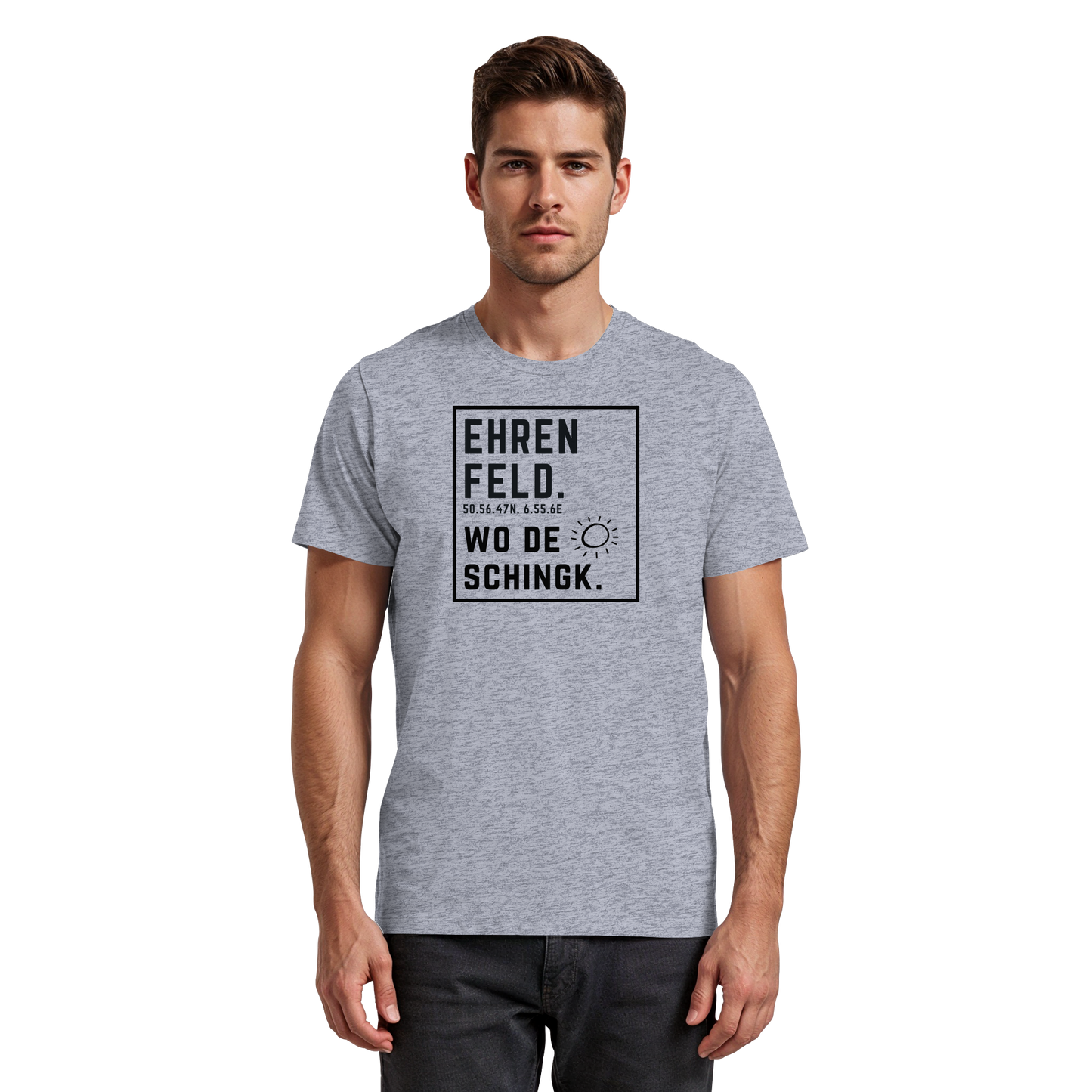 Wo de Sonn schingk - Ehrenfeld Druck  - Premium Classic T-Shirt