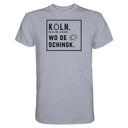 Wo de Sonn schingk - Köln Druck   - Premium Classic T-Shirt