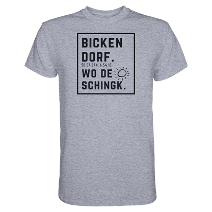 Wo de Sonn schingk - Bickendorf Druck  - Premium Classic T-Shirt