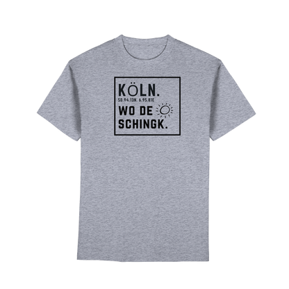 Wo de Sonn schingk - Köln Druck   - Premium Classic T-Shirt