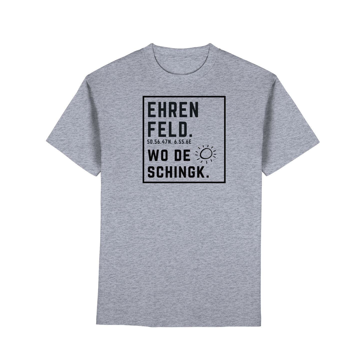 Wo de Sonn schingk - Ehrenfeld Druck  - Premium Classic T-Shirt