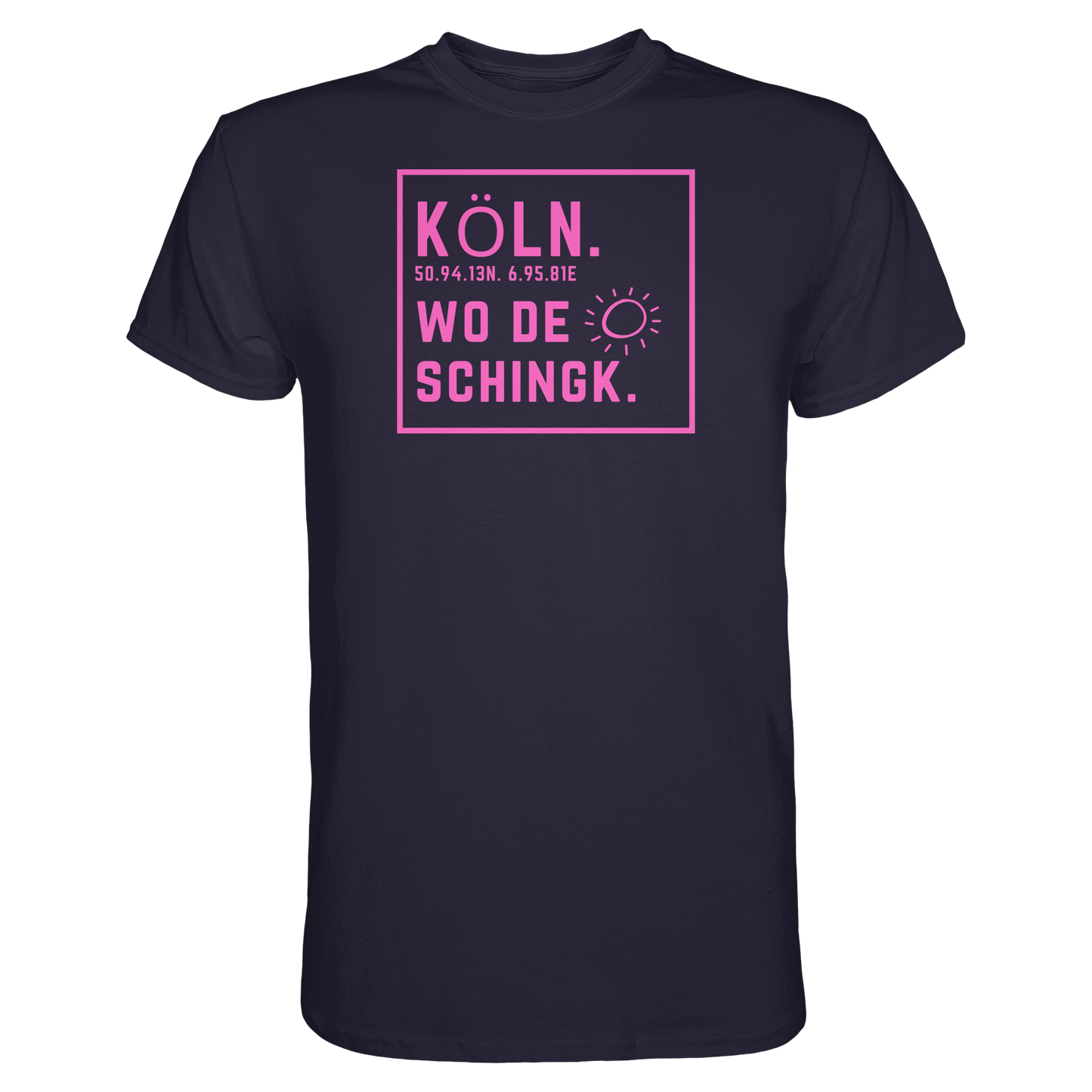 Wo de Sonn schingk - Köln Druck  - Premium Classic T-Shirt