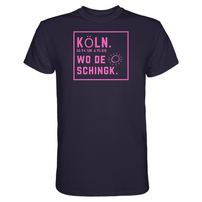 Wo de Sonn schingk - Köln Druck  - Premium Classic T-Shirt
