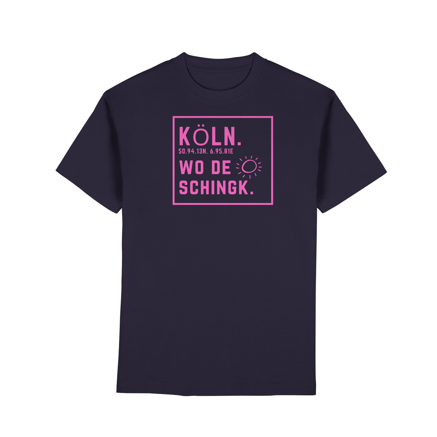 Wo de Sonn schingk - Köln Druck  - Premium Classic T-Shirt