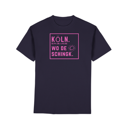 Wo de Sonn schingk - Köln Druck  - Premium Classic T-Shirt