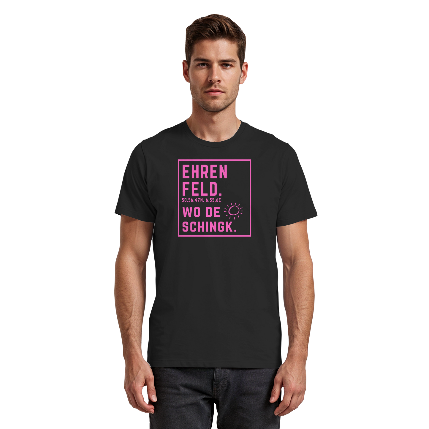 Wo de Sonn schingk - Ehrenfeld Druck   - Premium Classic T-Shirt