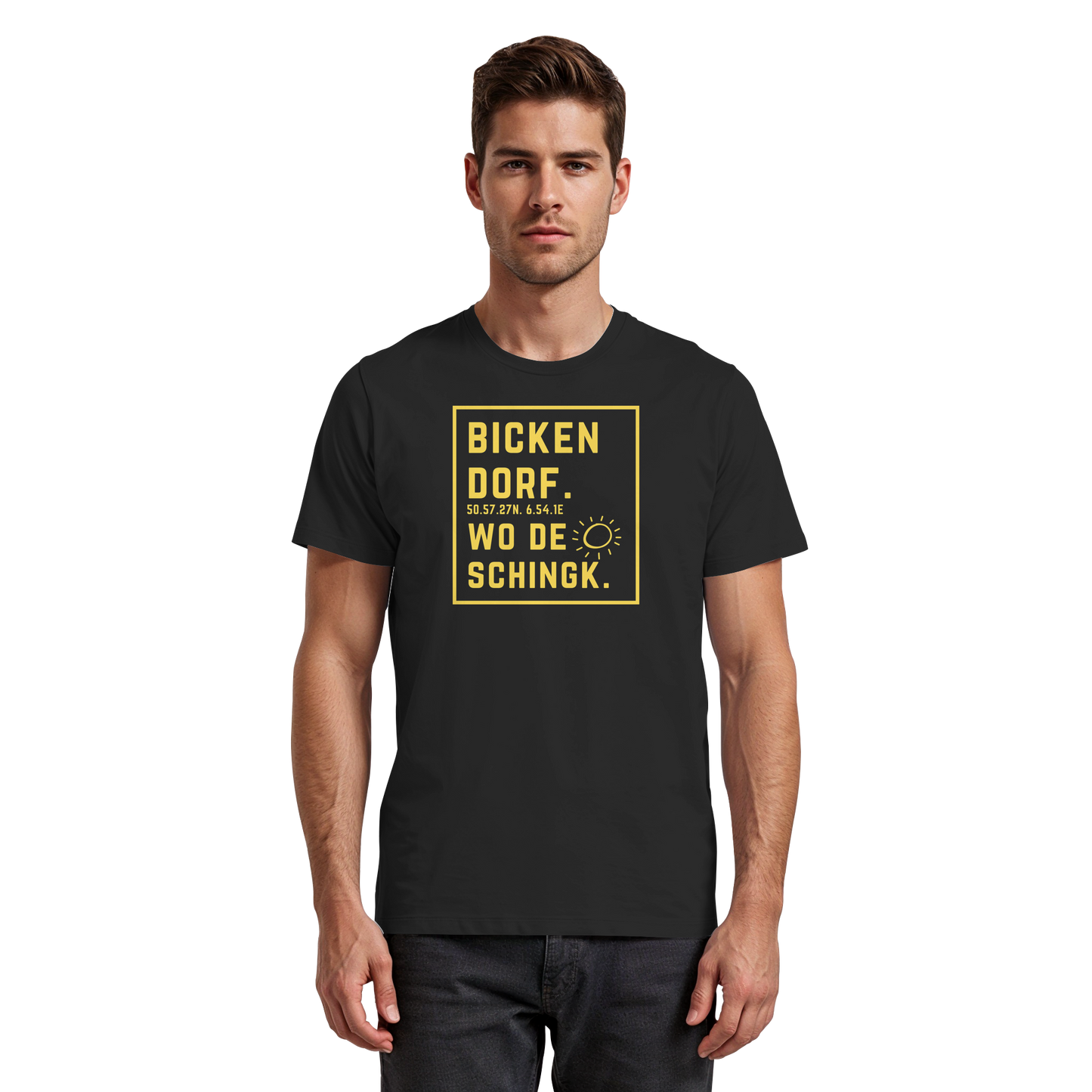 Wo de Sonn schingk - Bickendorf Druck - Premium Classic T-Shirt
