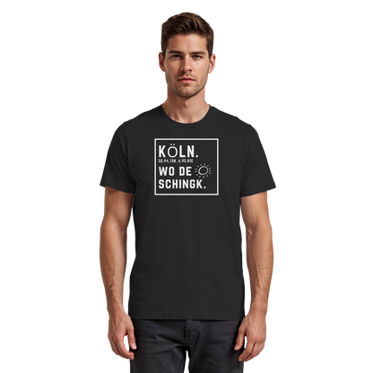 Wo de Sonn schingk - Köln Druck - Premium Classic T-Shirt