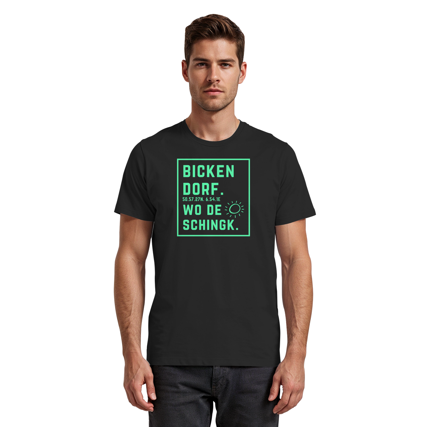 Wo de Sonn schingk - Bickendorf Druck - Premium Classic T-Shirt