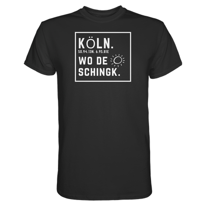 Wo de Sonn schingk - Köln Druck - Premium Classic T-Shirt