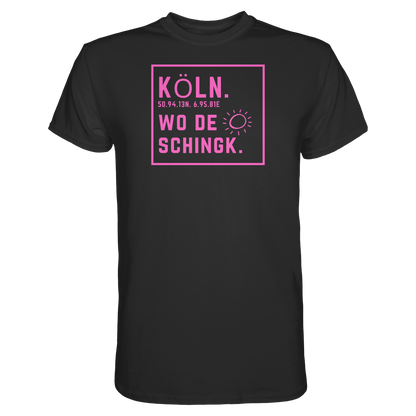 Wo de Sonn schingk - Köln Druck  - Premium Classic T-Shirt