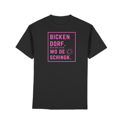 Wo de Sonn schingk - Bickendorf Druck  - Premium Classic T-Shirt