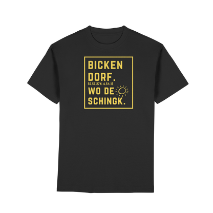 Wo de Sonn schingk - Bickendorf Druck - Premium Classic T-Shirt